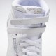 Reebok Freestyle Hi White/Silver Women