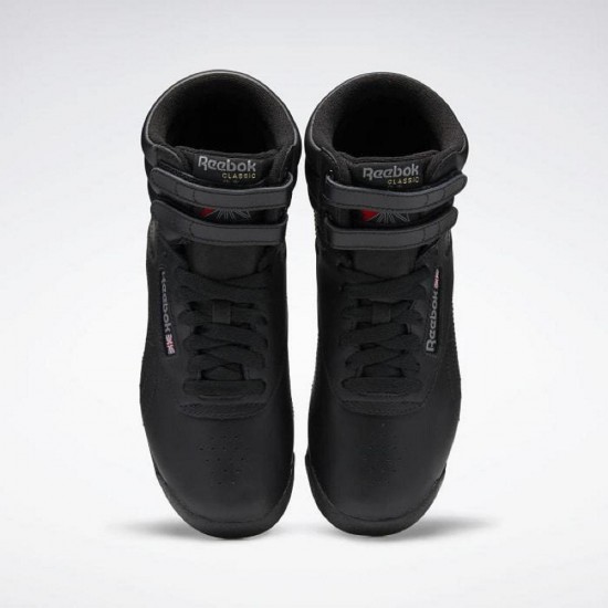 Reebok Freestyle Hi Black Women