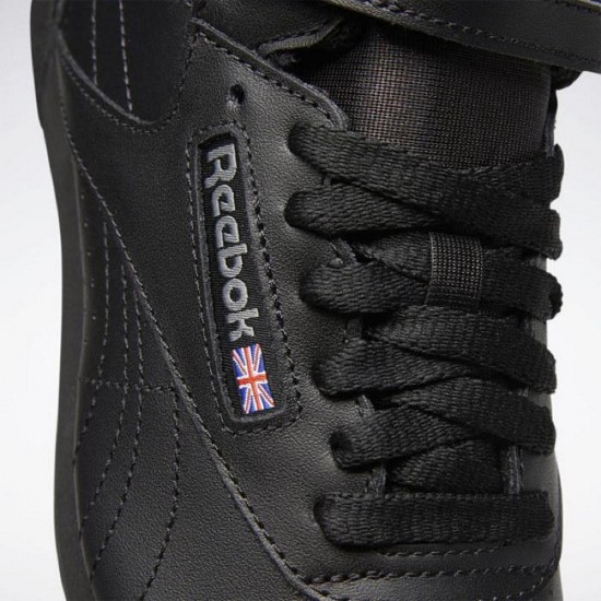 Reebok Freestyle Hi Black Women