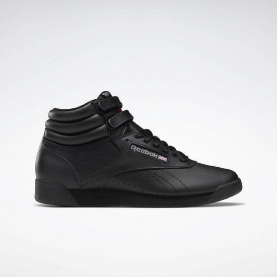 Reebok Freestyle Hi Black Women