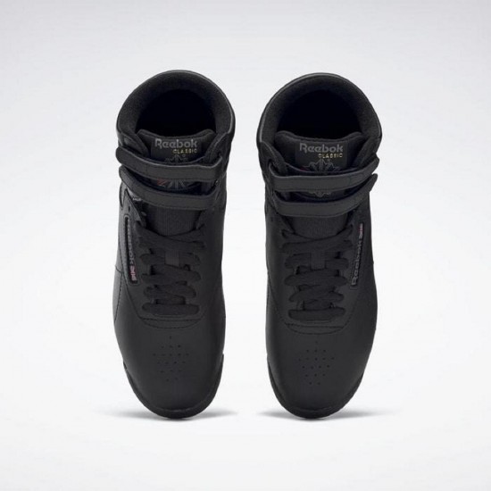 Reebok Freestyle Hi Black Women