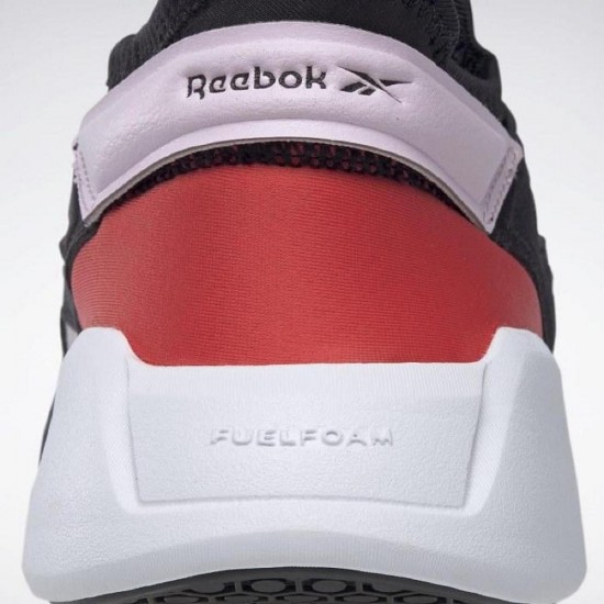 Reebok Freestyle Motion Lo Black/Pink/Red Women