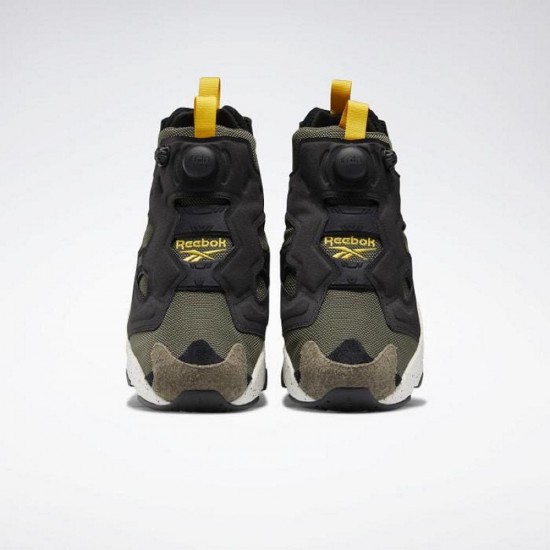 Reebok Instapump Fury Original Black/Green/Yellow Women