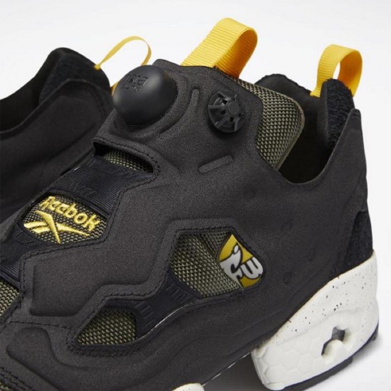 Reebok Instapump Fury Original Black/Green/Yellow Women