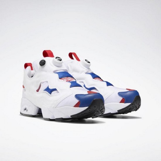 Reebok Instapump Fury Original White/Royal/Scarlet Women