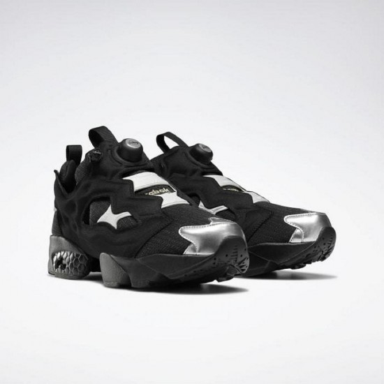 Reebok Instapump Fury Original Black/Steel/Silver Women