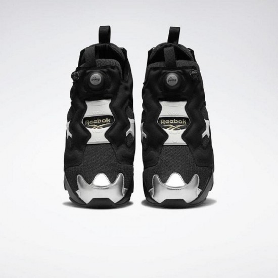 Reebok Instapump Fury Original Black/Steel/Silver Women