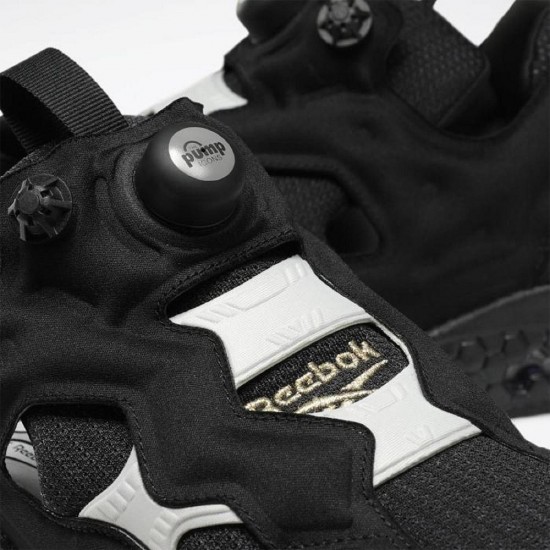 Reebok Instapump Fury Original Black/Steel/Silver Women