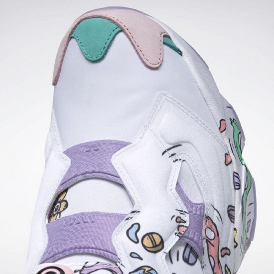 Reebok Instapump Fury x Distortedd White/Light Pink/Black Men