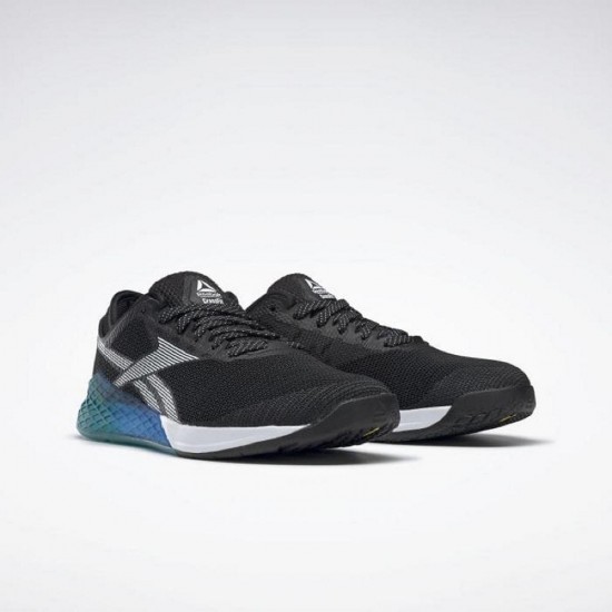 Reebok Nano 9 Black/Teal/Blue Men