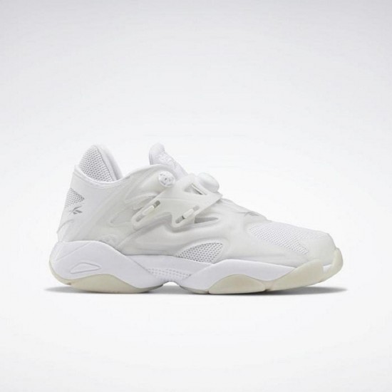 Reebok Pump Court White/Porcelain/Grey Men