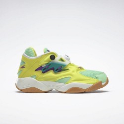 Reebok Pump Court Yellow/Green/Chalk Women