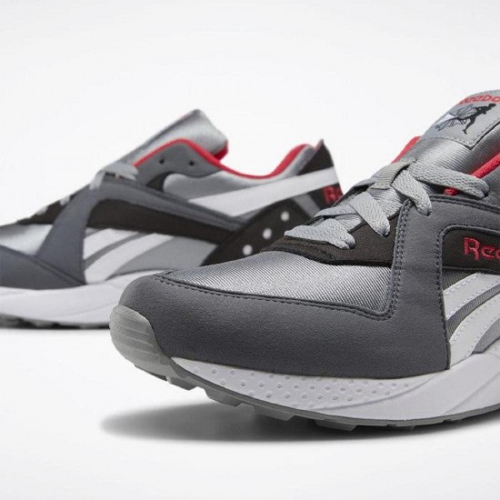 Reebok Pyro Silver/White/Black/Coral Women