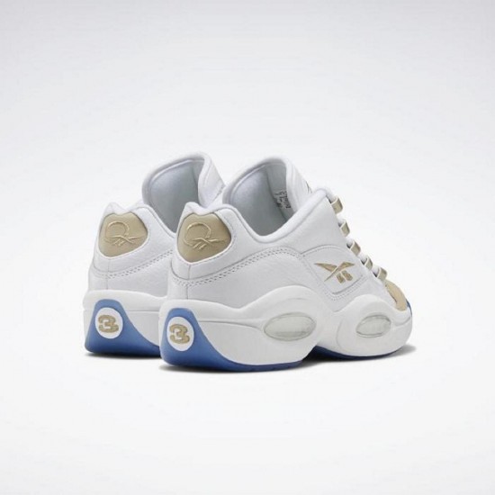 Reebok Question Low White/Light Sand Men