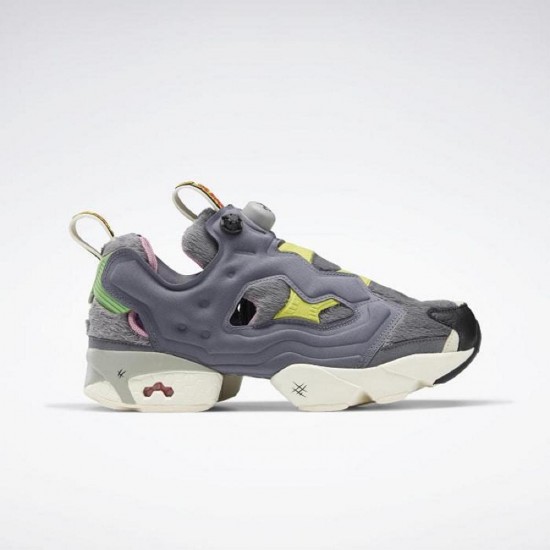 Reebok Tom and Jerry Instapump Fury OG Grey/Yellow/Black Men