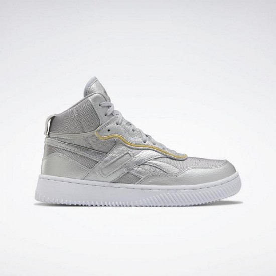 Reebok VB Dual Court Mid II Silver/White Men