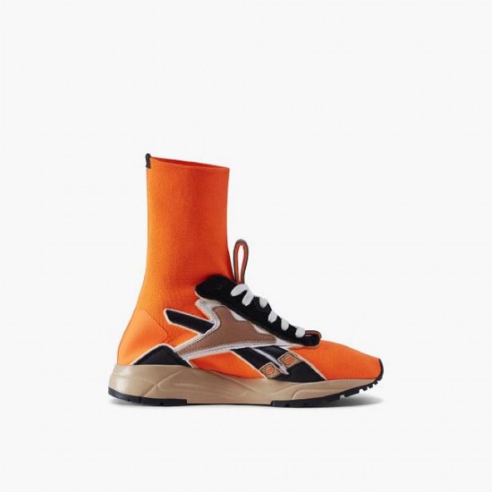 Reebok Victoria Beckham Bolton Sock Orange/Sahara/Camel Men