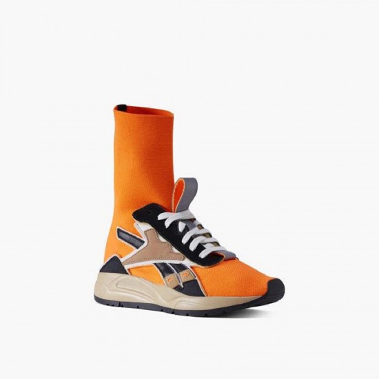 Reebok Victoria Beckham Bolton Sock Orange/Sahara/Camel Men