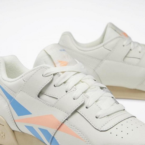 Reebok Workout Lo Plus Chalk/Cyan/Sunglow Women