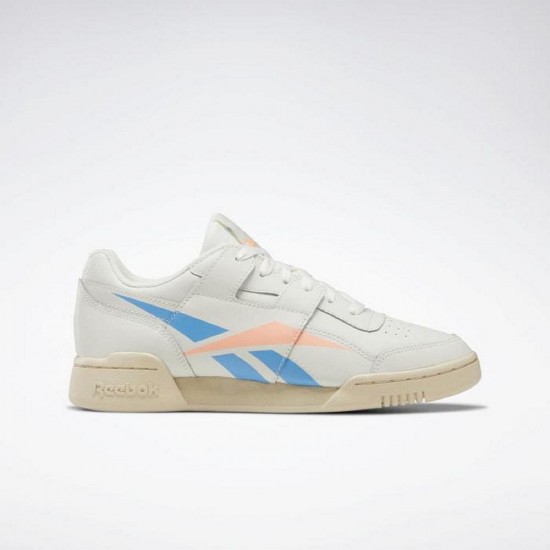 Reebok Workout Lo Plus Chalk/Cyan/Sunglow Women