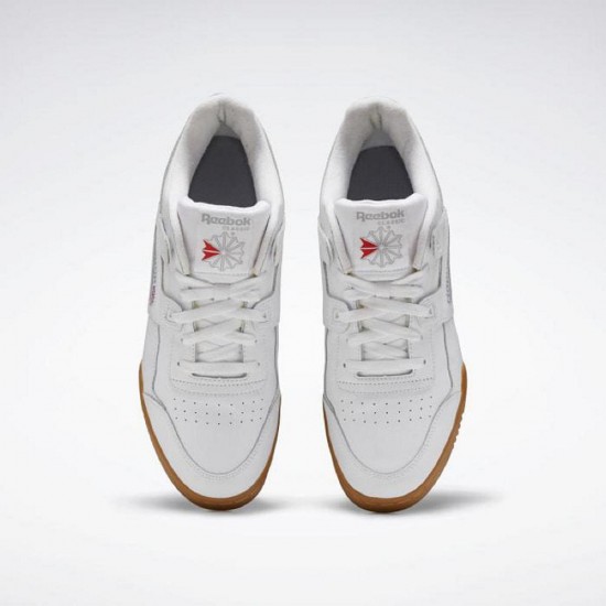 Reebok Workout Plus White/Carbon/Red Women