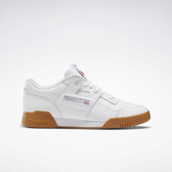 Reebok Workout Plus White/Carbon/Red Women