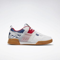 Reebok Workout Plus ATI White/Blue/Red Women