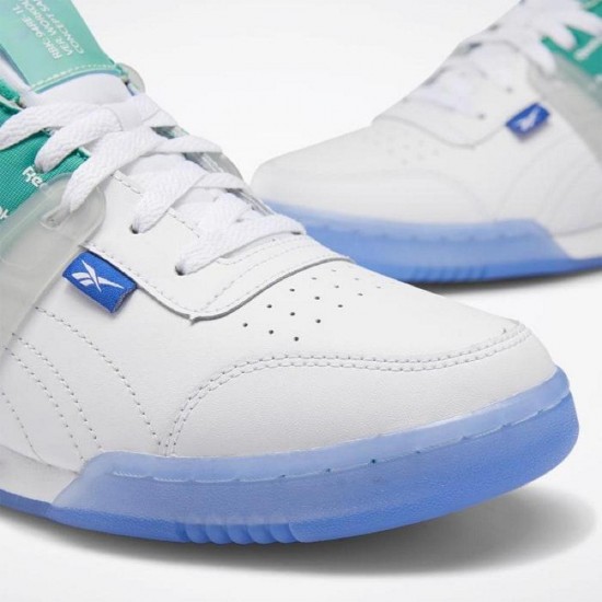 Reebok Workout Plus ATI White/Blue/Skull Grey Women