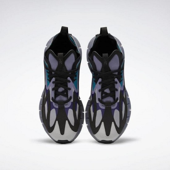 Reebok Zig Kinetica Black/Teal/Orchid Men