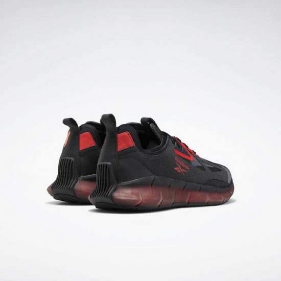 Reebok Zig Kinetica Black/Grey/Red Men