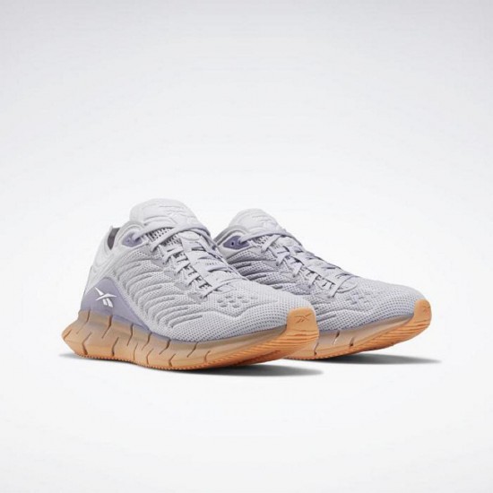 Reebok Zig Kinetica Grey/Violet/Orange Women